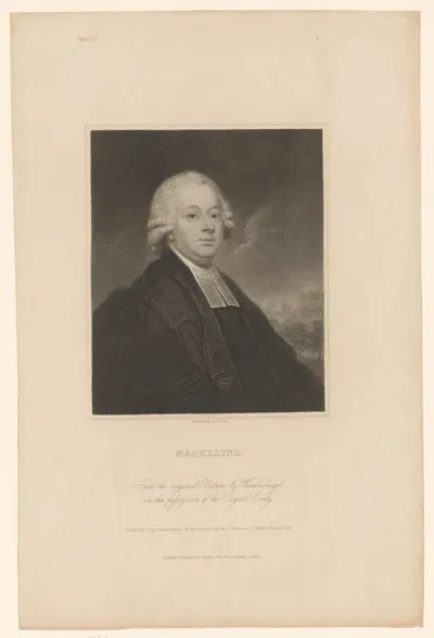Portret van Nevil Maskelyne