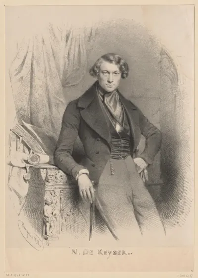 Portret van Nicaise De Keyser