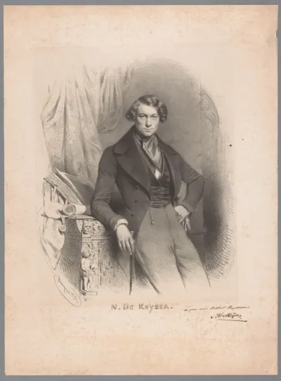 Portret van Nicaise De Keyser