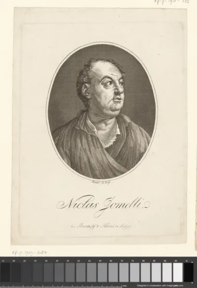 Portret van Niccolò Jomelli