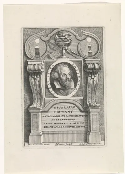 Portret van Nicholas Bruyant