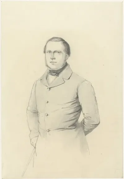 Portret van Nicolaas Beets (?)