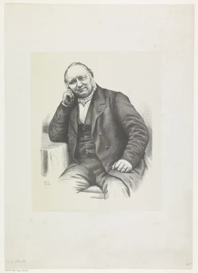 Portret van Nicolaas Beets