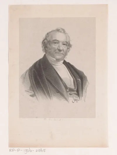 Portret van Nicolaas Christiaan Kist