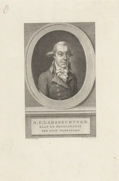 Portret van Nicolaas Cornelis Lambrechtsen van Ritthem