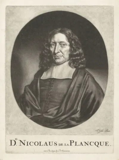 Portret van Nicolaas de la Planque
