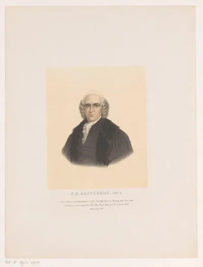 Portret van Nicolaas George Oosterdijk