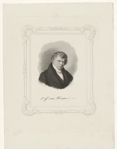 Portret van Nicolaas Godfried van Kampen