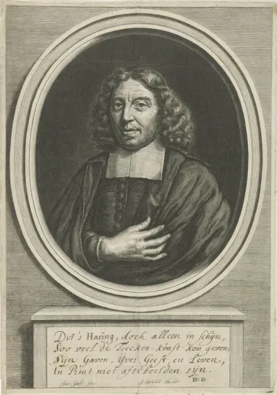 Portret van Nicolaas Haring