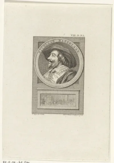 Portret van Nicolaas Hasselaar
