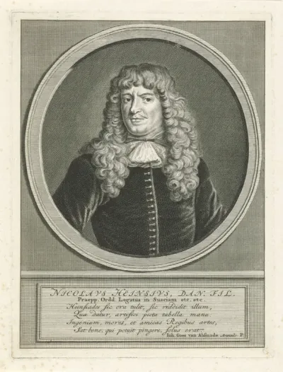 Portret van Nicolaas Heinsius