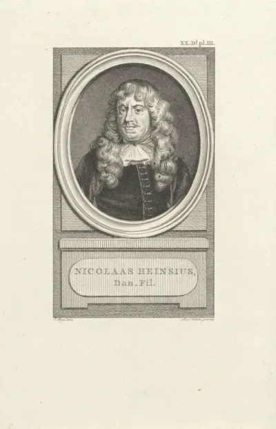 Portret van Nicolaas Heinsius