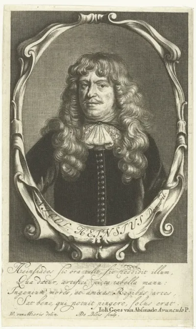 Portret van Nicolaas Heinsius