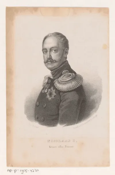 Portret van Nicolaas I van Rusland