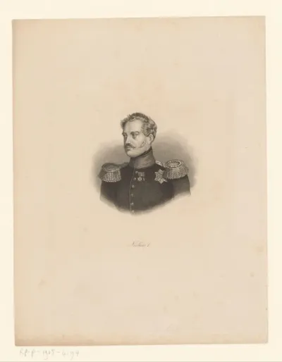 Portret van Nicolaas I