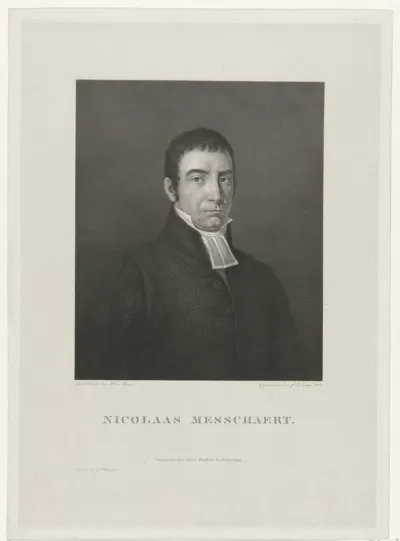 Portret van Nicolaas Messchaert