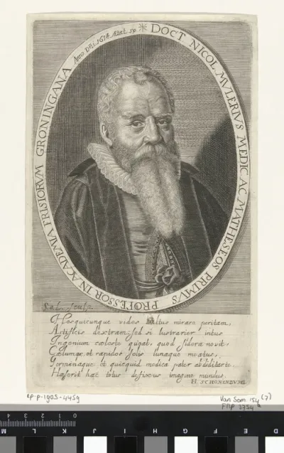 Portret van Nicolaas Mulerius