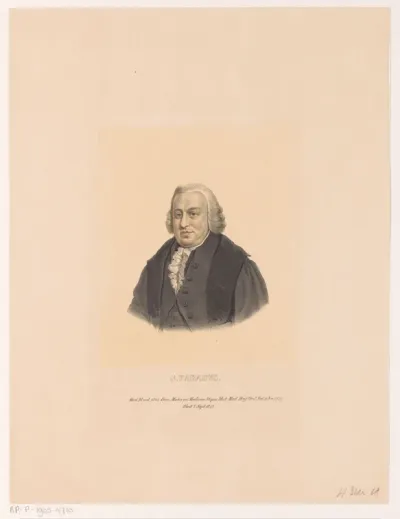 Portret van Nicolaas Paradijs