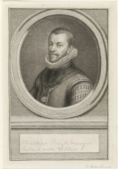 Portret van Nicolaas Ruychaver
