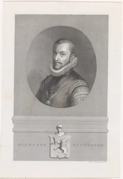 Portret van Nicolaas Ruychaver