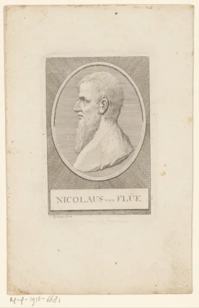 Portret van Nicolaas van Flüe