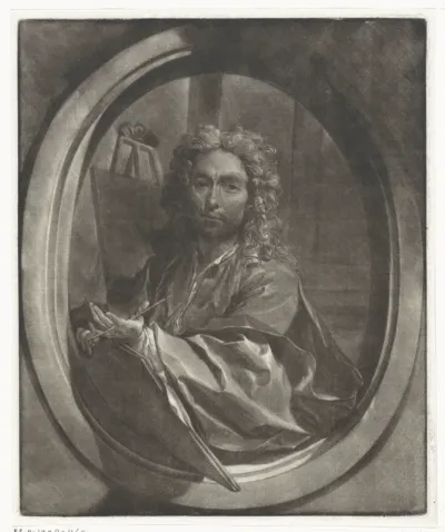 Portret van Nicolaas Verkolje