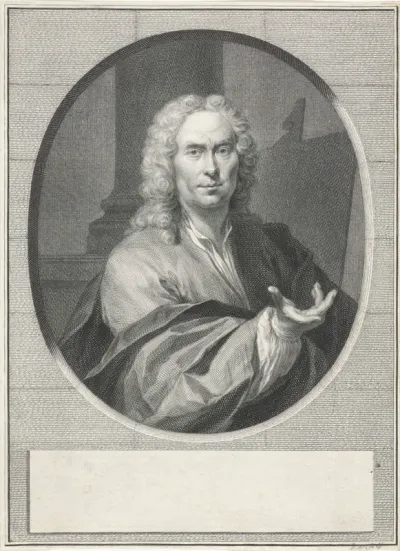 Portret van Nicolaas Verkolje