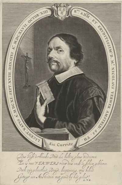 Portret van Nicolaas Verwer