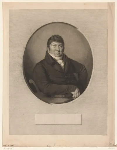 Portret van Nicolaas Willem Rauwenhoff
