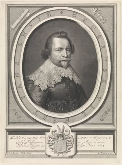 Portret van Nicolaes Johannes Honigh