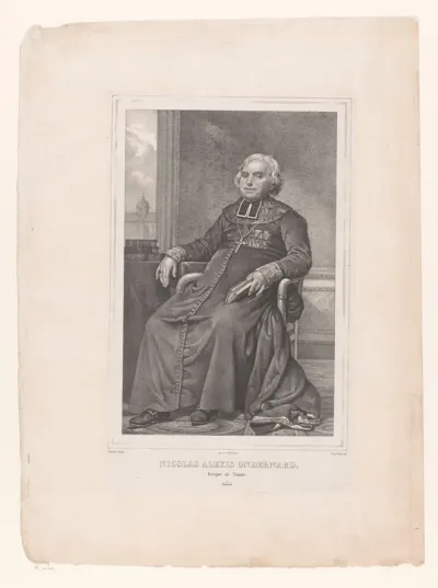 Portret van Nicolas-Alexis Ondernard