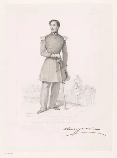 Portret van Nicolas Anne Théodule Changarnier
