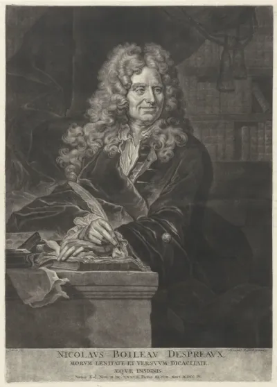 Portret van Nicolas Boileau-Despréaux