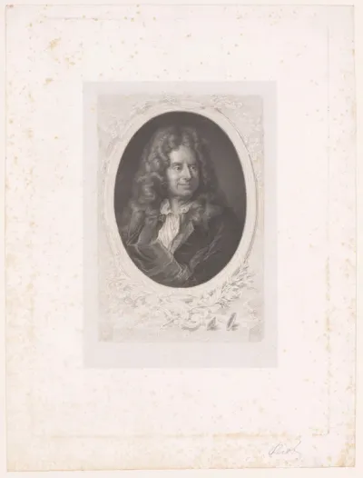 Portret van Nicolas Boileau