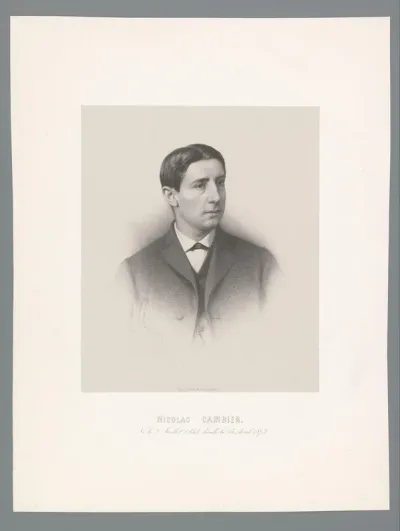 Portret van Nicolas Cambier