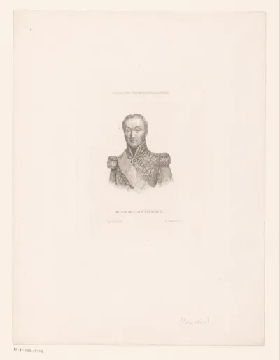 Portret van Nicolas-Charles-Marie Oudinot, hertog van Reggio