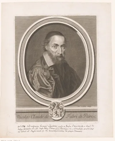 Portret van Nicolas-Claude Fabri de Peiresc