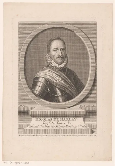 Portret van Nicolas de Harlay