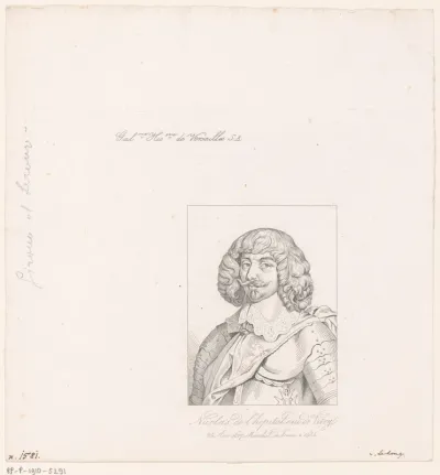 Portret van Nicolas de L'Hospital