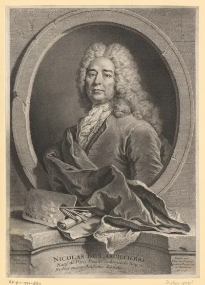 Portret van Nicolas de Largillière