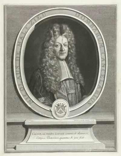 Portret van Nicolas de Malezieu