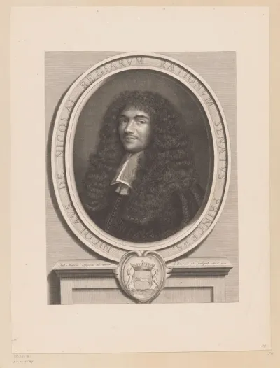 Portret van Nicolas de Nicolai, markies van Goussainville