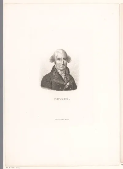 Portret van Nicolas Deyeux