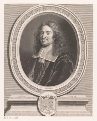 Portret van Nicolas Edouard Olier