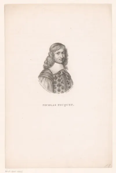 Portret van Nicolas Fouquet