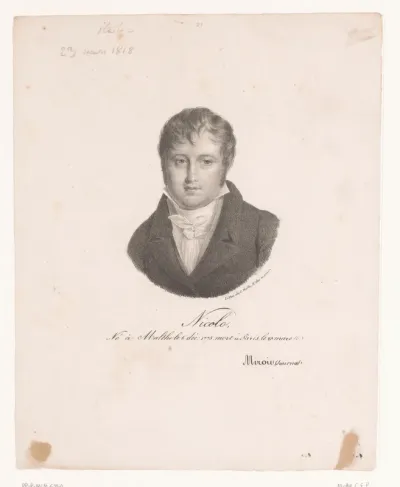 Portret van Nicolas Isouard