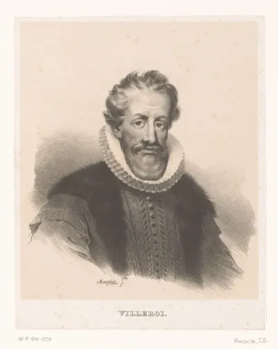 Portret van Nicolas IV de Neufville de Villeroy