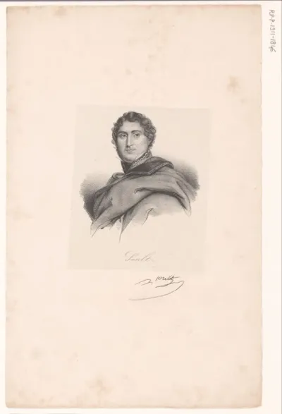 Portret van Nicolas Jean-de-Dieu Soult