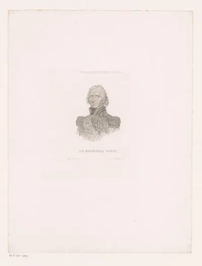 Portret van Nicolas Jean-de-Dieu Soult, hertog van Dalmatië