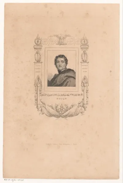 Portret van Nicolas Jean-de-Dieu Soult